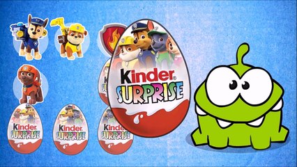 Киндер сюрприз. Ам Ням. Все серии. Kinder Surprise. Щенячий патруль. Маша и медведь. Кунг-Фу панда.