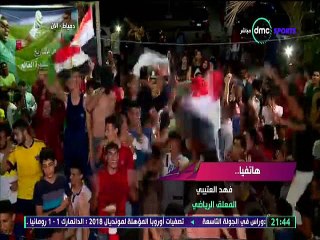 فرحة فهد العتيبي بمنتخب مصر وكان نفسي اعلق دي ام سي سبورت