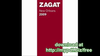 Zagat New Orleans (Zagat Survey New Orleans City Guide)