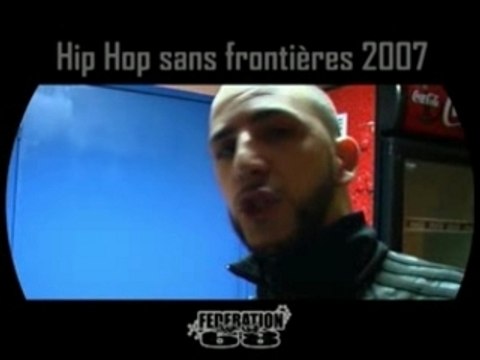Hip Hop sans frontière(s) 2007 1ère avec MEDINE