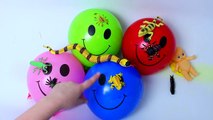 Baby Finger Family Song water Balloons Learn Colors | Nursery Rhymes for Toddlers & babies