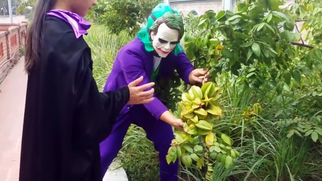 RECKLESS JOKER Crushes SpiderBaby Ball Under Car w/ T-Rex Dinosaurs vs Elsa baby