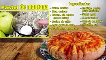 Pastel vegano de manzana - Cocina Vegan Fácil