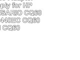 BTExpert AC Adapter Power Supply for HP Compaq PRESARIO CQ60433US CQ60440EC CQ60440EN