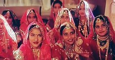 Karishma kapoor and Rekha in Rajputi Poshak......Scene - Movie Zubeida......