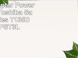 Toshiba 65W Replacement AC Adapter Power Cord for Toshiba Satellite series