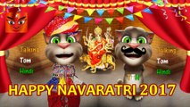 Navaratri 2017 Funny Comedy - Talking Tom Hindi नवरात्रि - Talking Tom Funny Videos