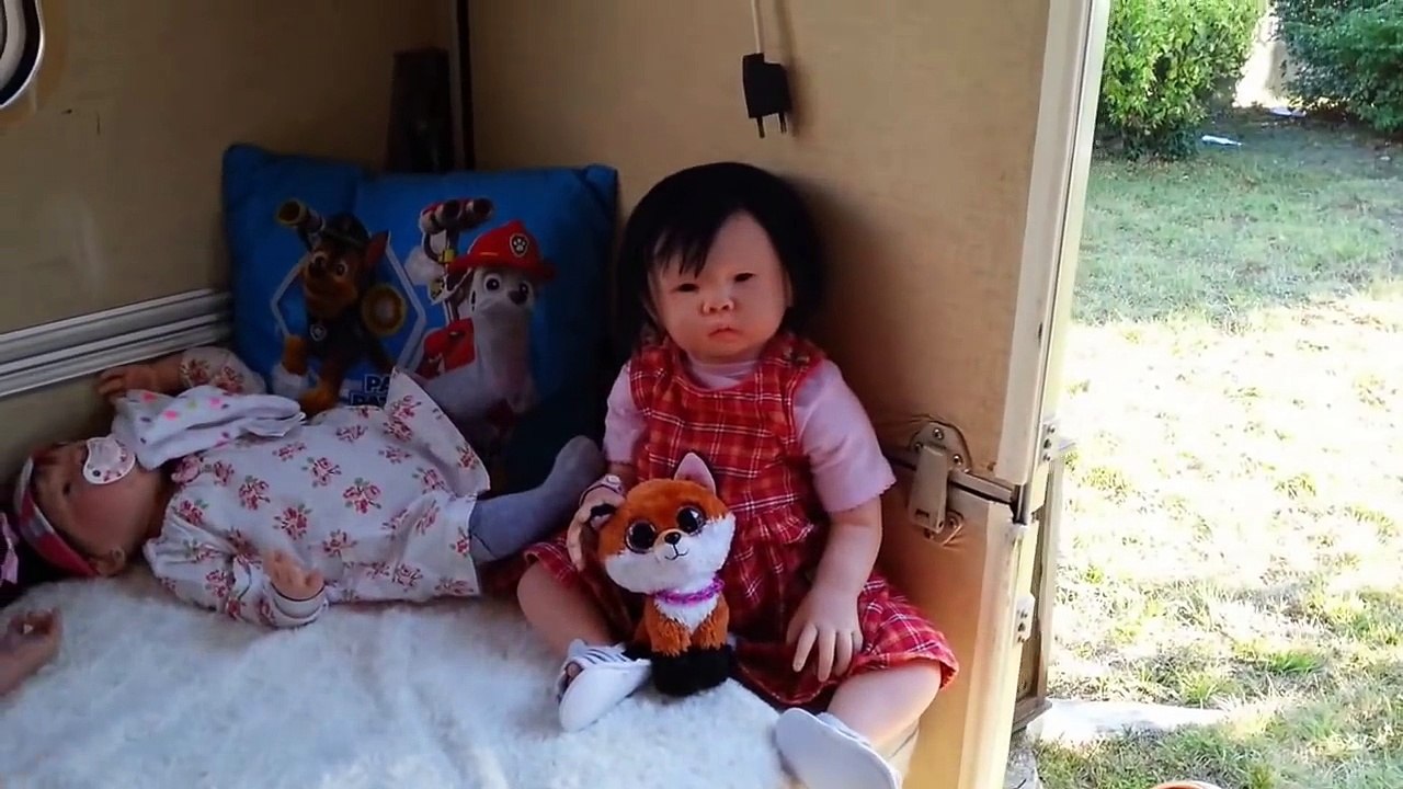 Ma Caravane et mes poupées Reborns ! ***