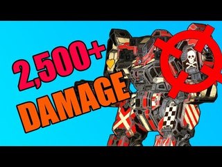 MOLTEN METAL - 2500+ Damage with one Mech in Faction Play - Mechwarrior Online (MWO) - TTB