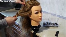 Fryzury Pazury - Upięcie z prostych włosów