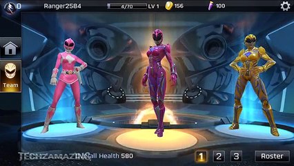 POWER RANGERS LEGACY WARS GAMEPLAY - iOS / Android Video - HD