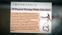 Get Physical therapy Pilates exercises