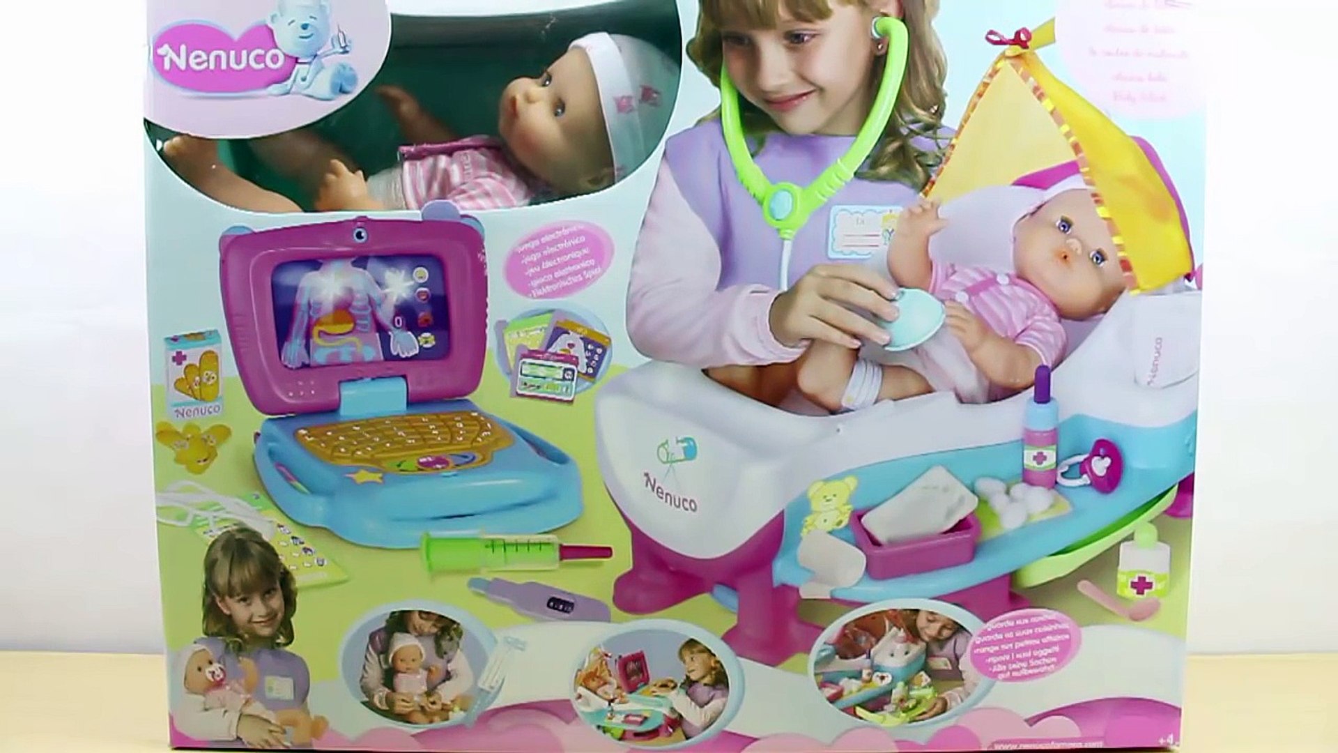 Clinica De Bebes Nenuco En Espanol Cuidados De La Bebe Nenuco Recien Nacida Juguetes Nenuco 影片 Dailymotion