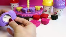Hello Kitty Cupcakes Playset Hello Kitty Pastry Shop La Patisserie Torre de Pasteles Toy Videos
