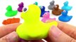 Learn Colors Ducks Coloring Page for Kids & Children Educational Play Doh Cars EggVideos.com