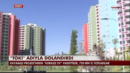Toki Adıyla Dolandırıcılık