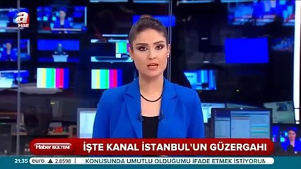 Kanal İstanbul Güzergahı Resmi