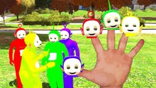 Teletubbies 3D Finger Family Playlist | Custom Blue Baby with If Youre Happy and You Know It Song