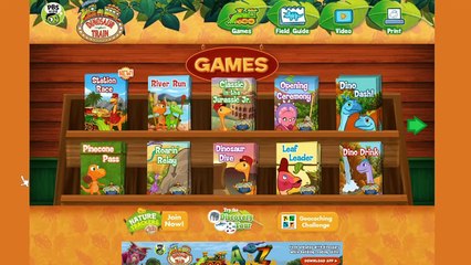 Dinosaur Train - PBS Website Review - Dinosaur Games Kids Online Play