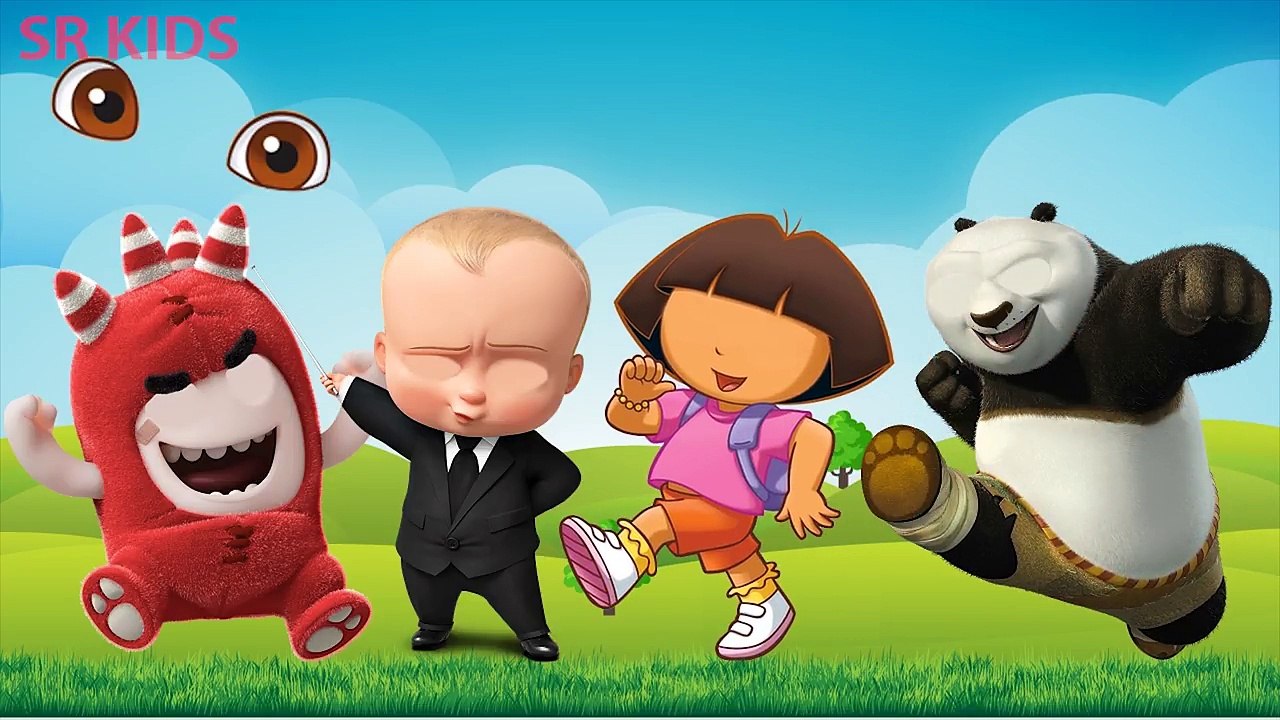 Wrong Eyes Paw Patrol Boss Baby Talking Tom Oddbods Dora Masha Pokemon Minions Finger Family