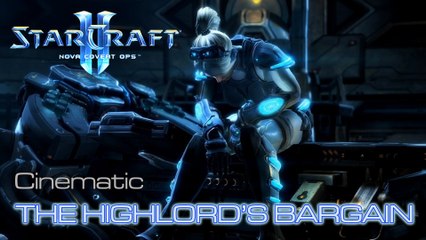 Starcraft II: Nova Covert Ops - Mission Pack 2 - Cinematic: The Highlord's Bargain