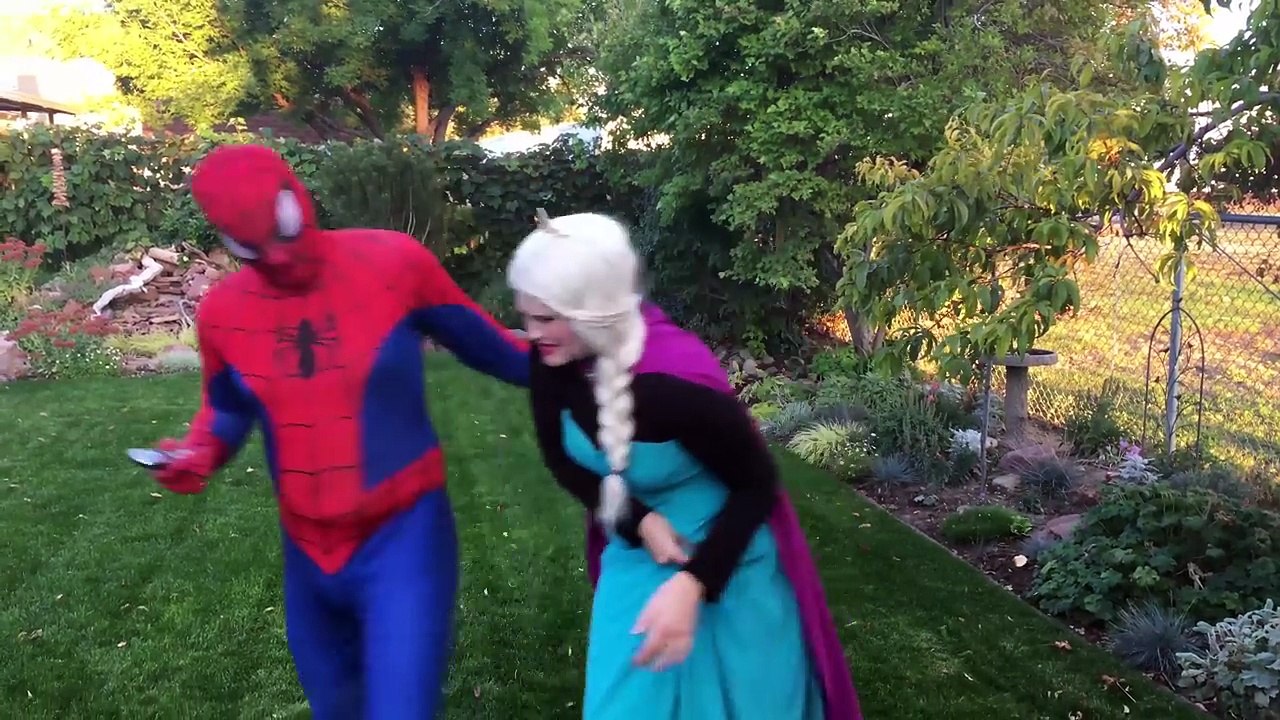 Doctor Joker Prank Anna Ruins Elsas Dress Compilation Superhero Kids In Real Life In 4K