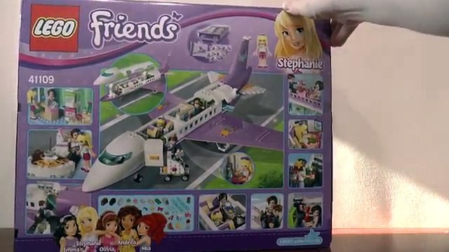 LEGO Friends 41109 Port lotniczy Heartlake - część 2 - unboxing rozpakowanie