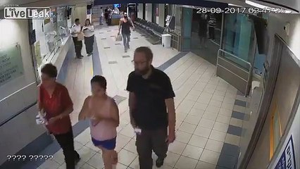 Israeli Hospital security guards attacked by criminals