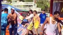 Israeli Arabs fight over surfboat