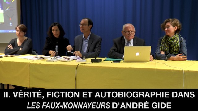 II. Vérité, fiction et autobiographie dans Les Faux-Monnayeurs d'André GIDE, Christine JAOUEN et Jean-Pierre LANGEVIN