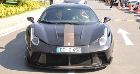 Galatasaray'da Kulübeden Çıkamayan Yasin, Yeni Arabasıyla Şov Yaptı