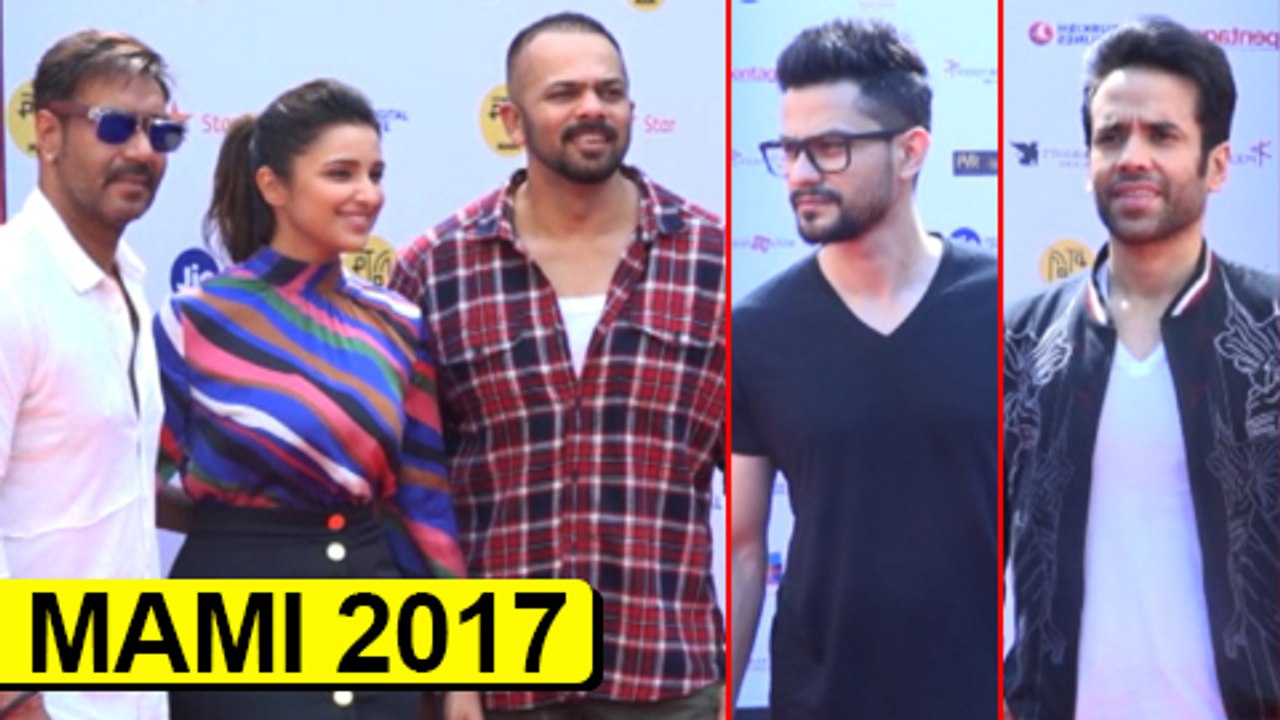 Golmaal Star Cast Visit 19th MAMI 2017 | Parineeti, Ajay, Tusshar, Shreyas, Kunal Khemu