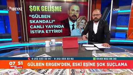 Şok gelişme! Erhan Çelik canlı yayında istifa etti!