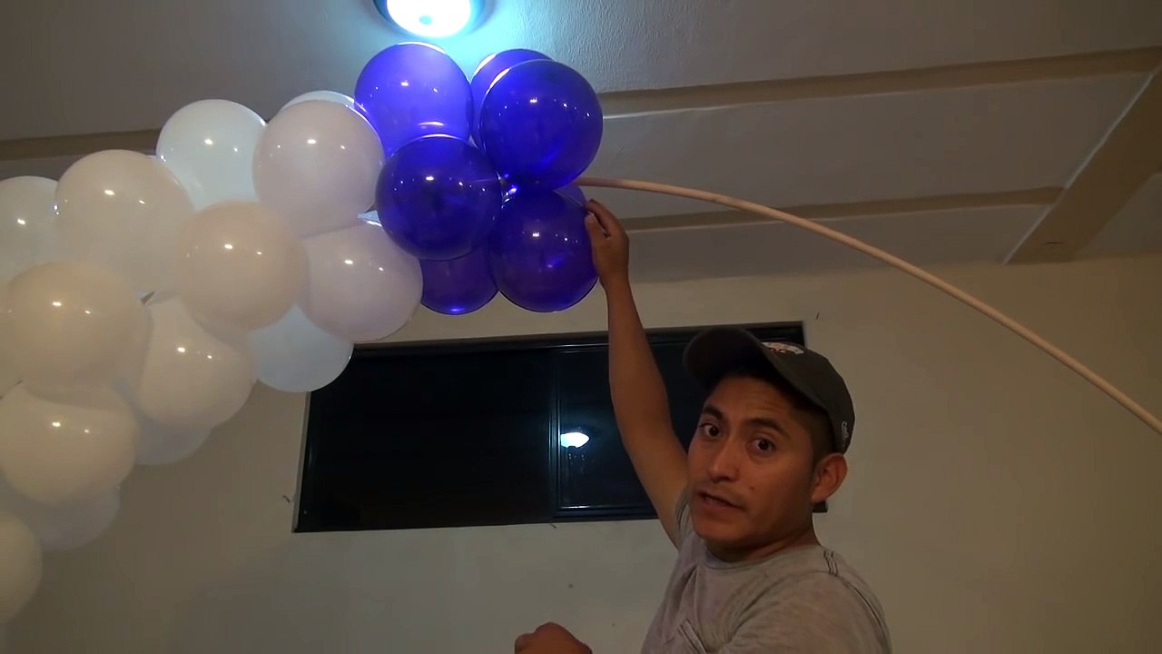 Como hacer un arco con uvas para primera comunión fácil # 52