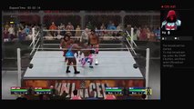 WWE 2K17 Hell In A Cell Smackdown Tag Title Hell In A Cell Match The Usos Vs New Day