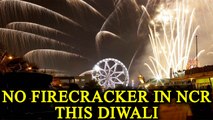 Delhi to celebrate Diwali without Firecrackers, SC ban sales till November 1 | Oneindia News