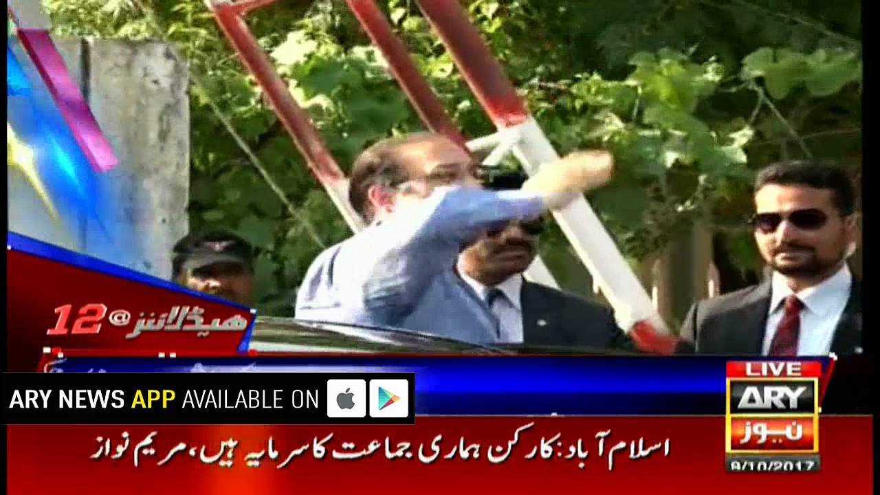 Headlines 1200 9th October 2017