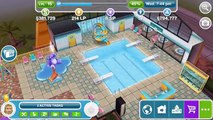 Sims FreePlay - Swimming Pool Quest with Haymitch & Cap (Lets Play Ep 10)
