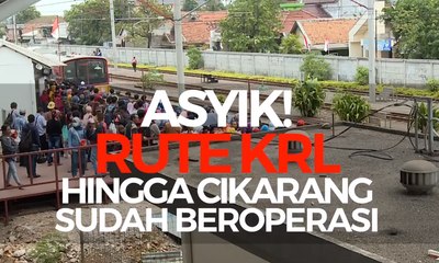 Mulai Minggu, Cikarang - Jakarta Bisa Naik KRL