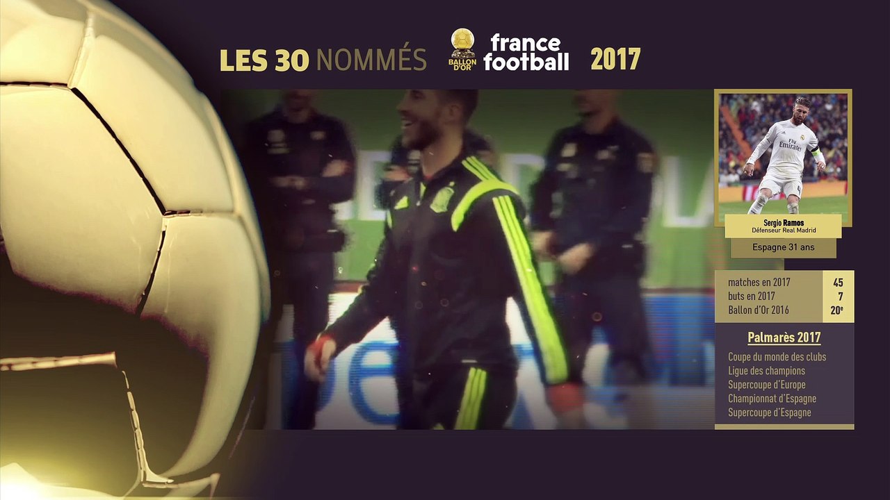 Foot - Ballon d'Or : Avec Luis Suarez et Sergio Ramos
