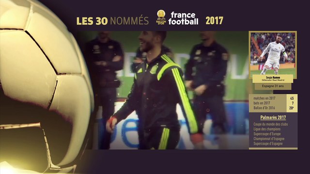 Foot - Ballon d'Or : Avec Luis Suarez et Sergio Ramos