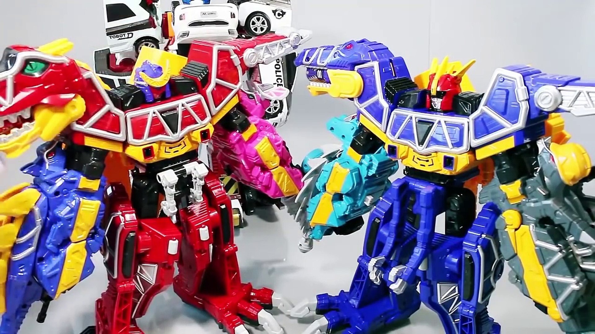 power rangers dino charge robot