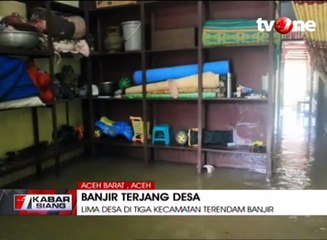 Lima Desa di Aceh Barat Terendam Banjir