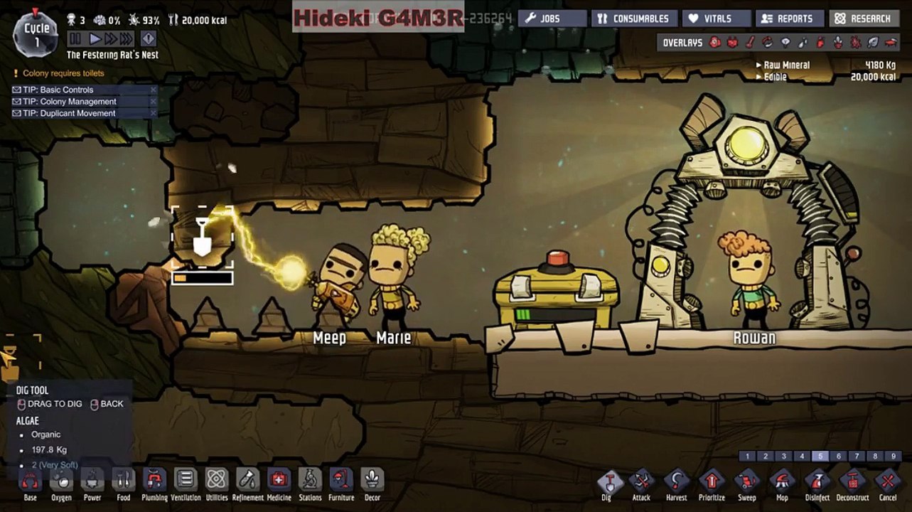 OXYGENY NOT INCLUDED  QUE JOGO É  ESSE?