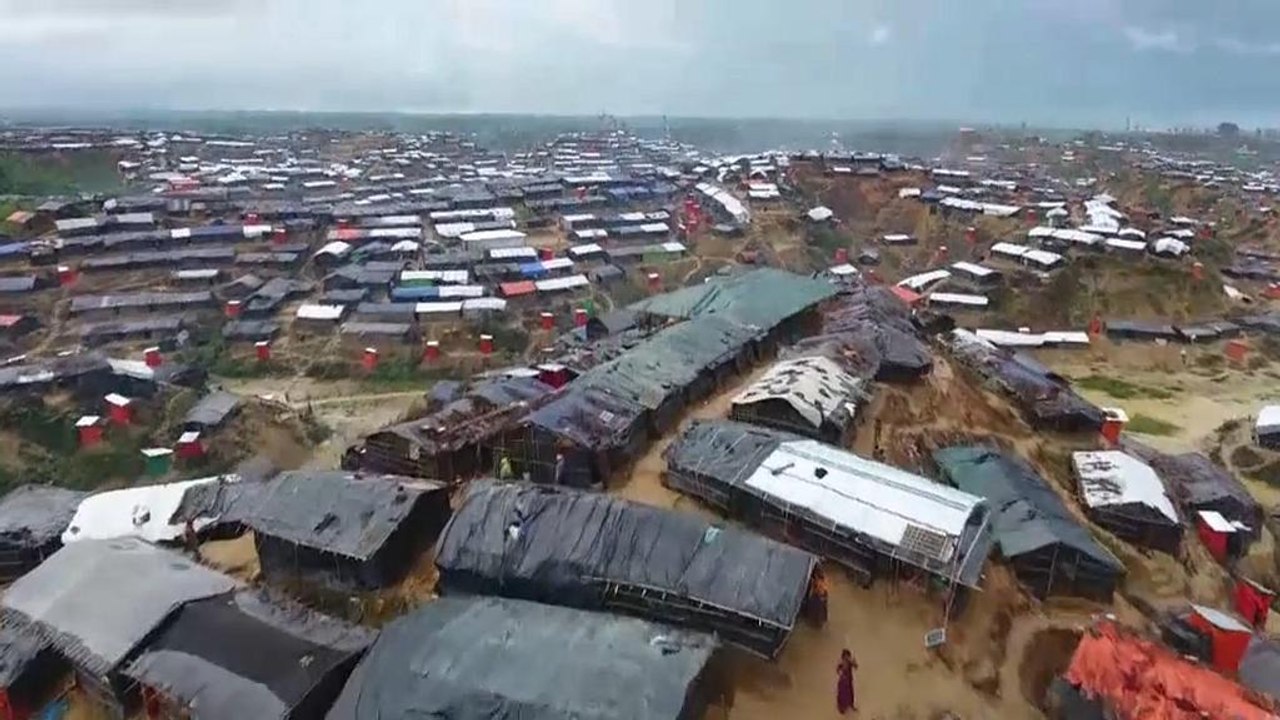Mehr als 5000.000 Rohingya in Bangladesch - Lage katastrophal