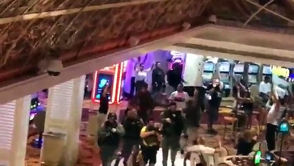 ✅ During Las Vegas Shooting WHO is this guy being escorted out of the Tropicana #DNN