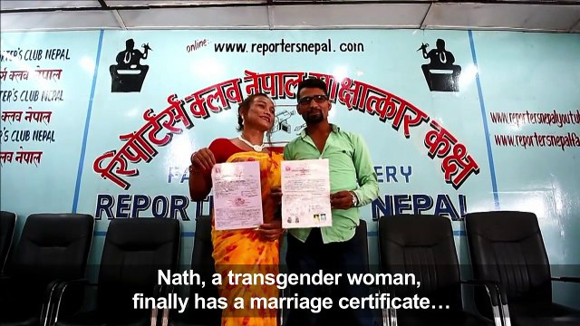 Transgender couple finds acceptance in rural Nepal