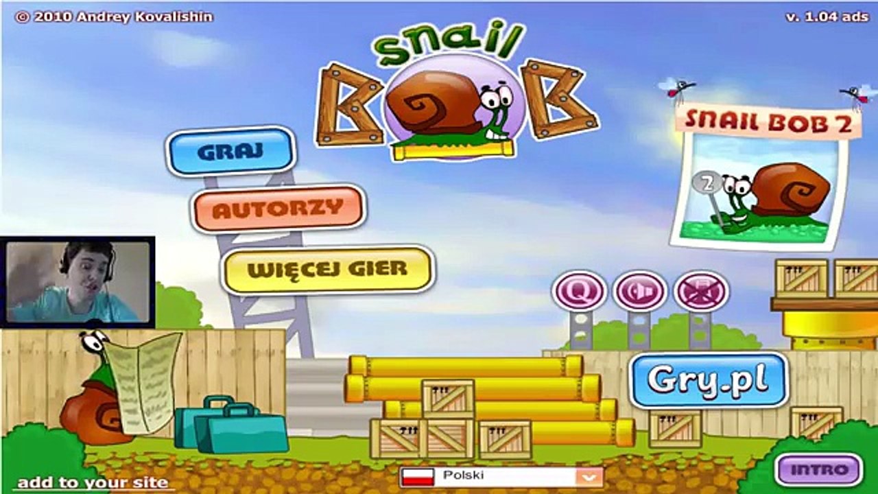 Darmowe Gry Online - Ślimak Bob 1