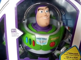Buzz Lightyear Figure Toy Story Coleccion (Collection) Review En Español (Spanish)