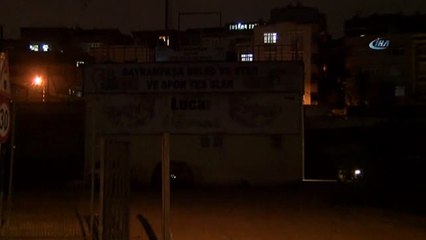 Bayrampaşa'da Stadyumda Yangın Paniği